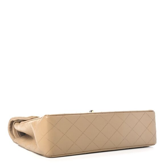 Chanel Lambskin Quilted Medium Double Flap Beige - Picture 3 of 4